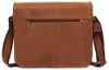 Picture of Leather Laptop Messenger Bag for Men (Tan)
