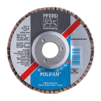 Picture of Pferd 4 X 5/8 Polifan Sg Alu Ox Flat 60G Part# - 62142