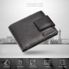 Picture of HAMMONDS FLYCATCHER Genuine Leather Wallet for Men, Black - RFID Protected Leather Purse Wallets for Men -Mens Wallet with 7 Card Slots, Zipper Coin Pocket - Gift for Him on Any Occasions