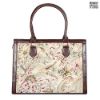 Picture of The Clownfish Sofie Handbag for Women Office Bag Ladies Shoulder Bag Tote For Women College Girls (Beige)