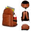 Picture of The Clownfish 21 Ltrs Brown Laptop Backpack (TCFLBP15.6LBBR)