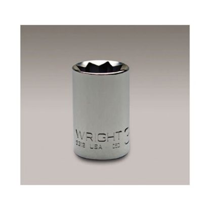 Picture of Wright Tool 5/8" 8Pt Std Socket 3/8Dr Part# - 3320