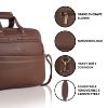 Picture of WildHorn Leather Laptop Bag for Men/Office Bag for Men | Fits Upto 15.6 Inch Laptop/MacBook | Laptop Messenger Bag/Leather Bag for Men I Dimension : L-16 inch W-4.5 inch H-12 inch