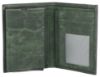 Picture of WildHorn Top Grain Portrait Leather Wallet for Men | C-Clip Detachable Card Case I Credit & Debit Card Holder I Extra Capacity | Ultra Strong Stitching (Green HU)