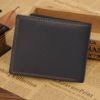 Picture of WildHorn Black Leather Wallet for Men I Ultra Strong Stitching I 6 Card Slots I 2 Currency & 2 Secret Compartments I 1 Coin Pocket