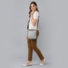 Picture of THE CLOWNFISH Aahna Polyester Crossbody Sling bag for Women Casual Party Bag Purse with Adjustable Shoulder Strap.