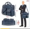 Picture of Zipline Office Synthetic Leather laptop bag for Men women, 15.6" compatible laptop Messenger Bags for Men & Women (1-Blue Bag)