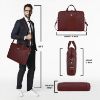 Picture of WildHorn Leather Laptop Bag for Men I Fits upto 15.6 inch Laptop/Mackbook IOffice Bag for Men | Laptop Messenger Bag/Leather Bag for Men I Dimension : L-16 inch W-3 inch H-11 inch (Maroon)