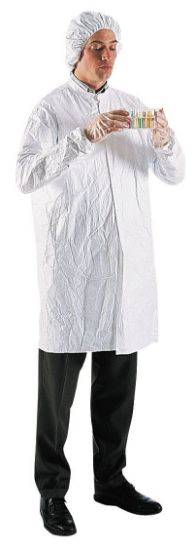 Picture of Dupont Tyvek Isoclean Frock  Md Part# - Ic270Bwhmd00300