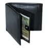Picture of K London Black Multi Card Coin Pocket & 2 ID Window Real Pure Leather Mens Wallet - 2005_blk