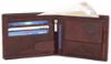 Picture of WildHorn Brown Leather Wallet for Men I 9 Card Slots I 2 Currency & Secret Compartments I 1 Zipper & 3 ID Card Slots