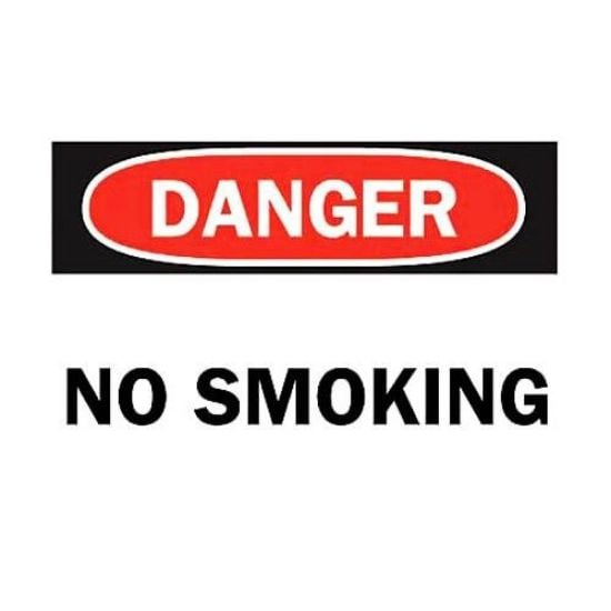 Picture of Brady® No Smoking Sign  B-120 7In H X 10In W Part# - 47171