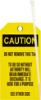 Picture of Brady® Blank Accident Prevention Tags Part# - 76168