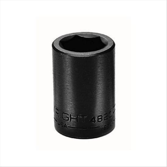 Picture of Wright Tool 3/4" 1/2"Dr 6Pt Std Impact Socket Part# - 4824