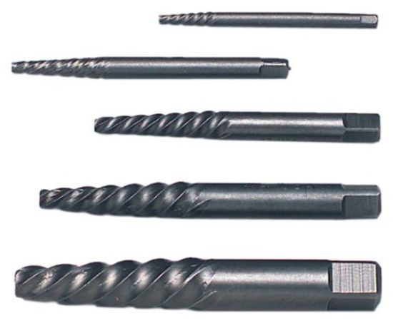 Picture of Wright Tool 5-Pc Screw Extractor Set Part# - 9G95202