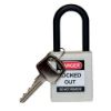 Picture of Brady® Safety Lock  1.5In Kd Wht  Nylon Shackle Part# - 123332