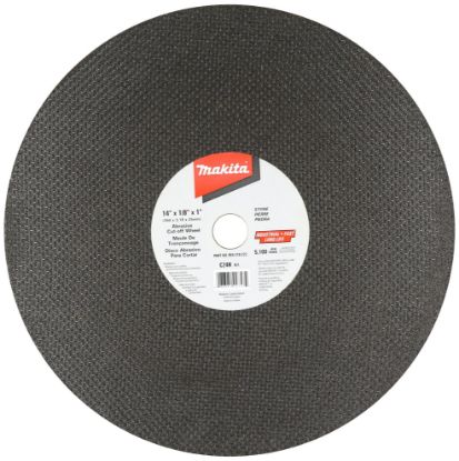 Picture of Makita® 14"X1/8"X1" Abrasive Cut-Off Wheel (Metal) Part# - 965-210-222