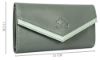 Picture of The Clownfish Lucia Collection Womens Wallet Clutch Ladies Purse with Multiple Card Slots (Olive Green)