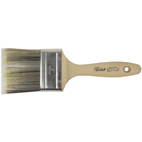 Picture of Weiler® 3" Wall Paint Brush Poly/Nylon Fill Wood Handle Part# - 40061