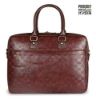 Picture of The Clownfish Schach 15.6 inch Unisex Laptop Briefcase (Syrup Brown)