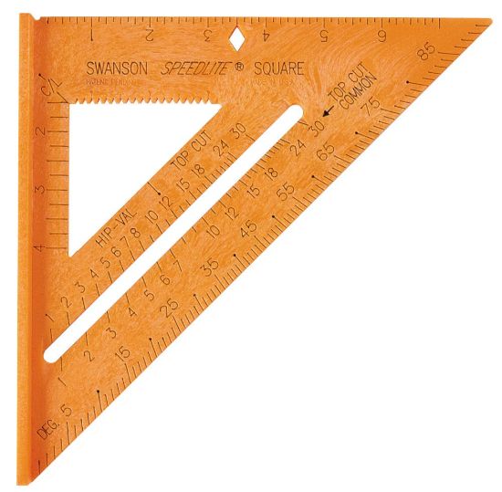 Picture of Swanson Tools Orange Speedlite Square Part# - T0118