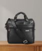 Picture of Zipline Office Laptop Executive Formal 10 inch Laptop Or Tab compatible Messenger Bag for Men & Women