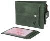 Picture of WildHorn Top Grain Leather Wallet for Men | Ultra Strong Stitching | Handcrafted | RFID Blocking | Zip Wallet with 9 Card Slots | 2 ID Slots (Green Wallet + Rakhi)