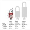 Picture of Brady® Compact Safety Padlock Red Part# - 143150