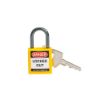 Picture of Brady® Compact Sfty Padlock Yellow Part# - 143158