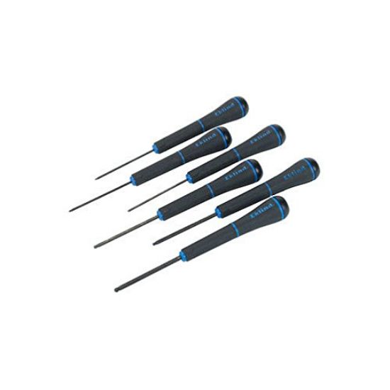 Picture of Eklind Tool 6Pc Ball-Hex 1.3-4Mm Screwdriver Set Part# - 92600