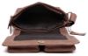 Picture of WildHorn® Leather 11 inch Sling Messenger Bag for Men I Multipurpose Crossbody Bag I Travel Bag with Adjustable Strap I Utility Bag I DIMENSION : L-11 inch W-3 inch H-12 inch (Brown)