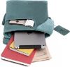 Picture of WildHorn® Leather 8.5 inch Sling Messenger Bag for Men I Multipurpose Crossbody Bag I Travel Bag with Adjustable Strap I Utility Bag I DIMENSION : L-8.5 inch W-0.5 inch H-10.3 inch (Blue Hunter)