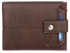 Picture of WildHorn Leather Wallet for Men | Ultra Strong Stitching | Handcrafted | Zip Wallet with 9 Card Slots | 2 ID Slots (Brown)