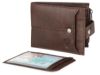 Picture of WildHorn Leather Wallet for Men | Ultra Strong Stitching | Handcrafted | Zip Wallet with 9 Card Slots | 2 ID Slots (Brown)