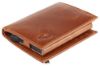 Picture of WildHorn Top Grain Portrait Leather Wallet for Men | C-Clip Detachable Card Case I Credit & Debit Card Holder I Extra Capacity | Ultra Strong Stitching (Tan ch)