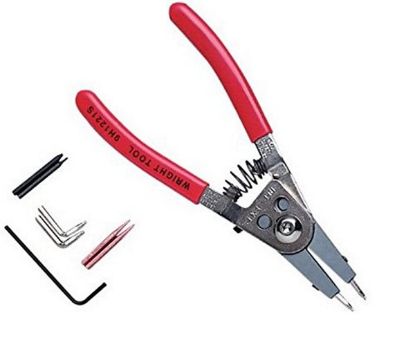 Picture of Wright Tool Retaining Ring Plier W/Adjustable Stop & Repl Part# - 9H1221S