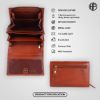Picture of HAMMONDS FLYCATCHER Wallet for Women - Genuine Leather Purse for Women with RFID Protection, 8 Card Slots, and 5 Compartments - Ladies Wallet with Button Closure - Women's Wallet for Daily Use - Tan
