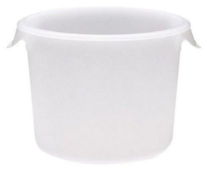 Picture of Rubbermaid Commercial 2 Qt Round Storage Container Part# - Fg572000Wht