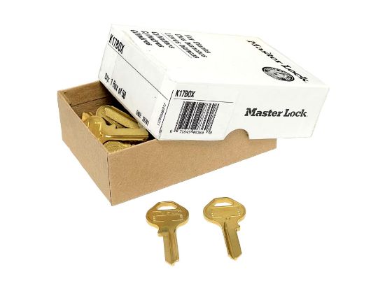 Picture of Master Lock® Key Blanks 50/Box Part# - K17Box