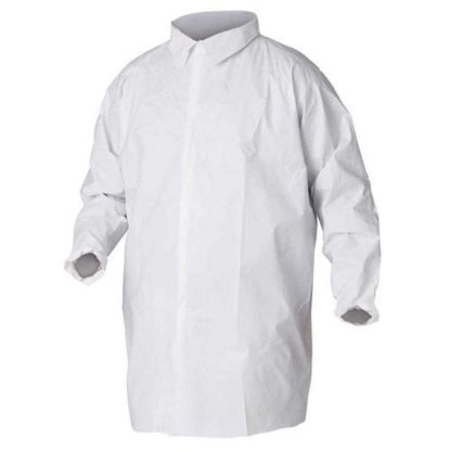 Picture of Kimberly-Clark Professional Large Lab Coat Wht Klngdxp1 Part# - 44443