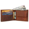 Picture of WILDHORN® Top Grain Men's Leather Wallet I Gift Hamper for Father, Son & Husband (Tan-Best Husband)