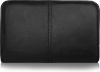 Picture of K London Leather Ladies Womens Wallet 2 Zipped Coin Sections, 5 Coin Trays, 6 Credit Debit Cards Spaces (KL_1225_Blk)