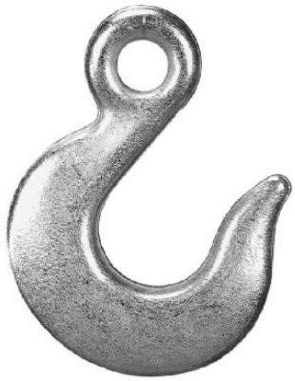 Picture of Campbell® 1/4In Eye Slip Hook  Grade 43  Z/P Part# - T9101424