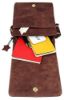 Picture of WILDHORN® Leather 8 inch Sling Messenger Bag for Men I Multipurpose Crossbody Bag I Travel Bag with Adjustable Strap I Utility Bag I Dimension : L-8 inch W-3 inch H-9 inch (Distressed Brown)