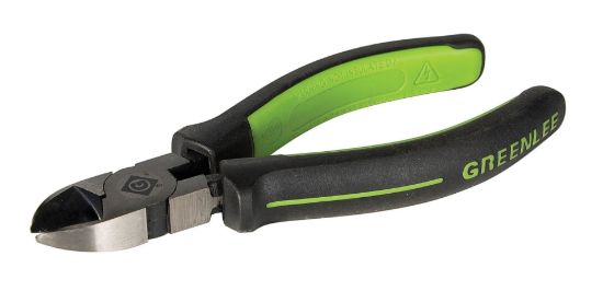 Picture of Greenlee® 6"Diagonal Cutting Plierw/Molded Grip Part# - 0251-06M