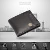 Picture of HAMMONDS FLYCATCHER Genuine Leather Wallets For Men, Black Antique| Rfid Protected Leather Wallet For Men |Mens Wallet With 6 Card Slots|Gift For Valentine Day, Father's Day, Birthday, Raksha Bandhan