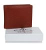 Picture of K London Real Leather Tan Card Coin Pocket Slim Mens Wallet-539_tan