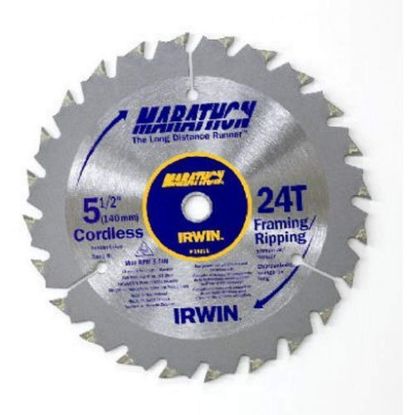 Picture of Irwin® 5-1/2" X 24T X Universal5/8" Circular Saw Blade Part# - 14011