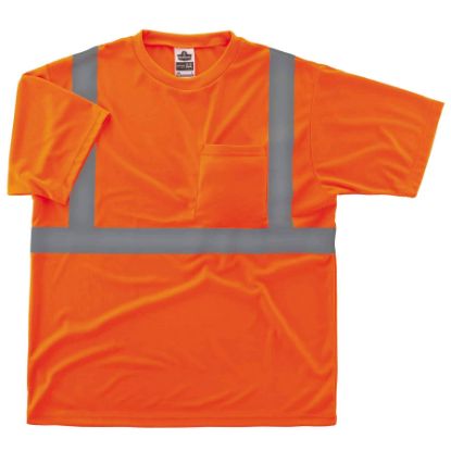 Picture of Ergodyne 8289- Economy T-Shirt- Orange- Medium Part# - 21513