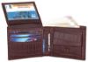 Picture of WILDHORN ® Men's RFID Protected Genuine Leather Wallet and Pen Combo (Maroon CROCO55)